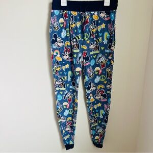 Disney Little Sleepies Mickey’s Clubhouse Party Womens Pajama Pants Size XS Blue